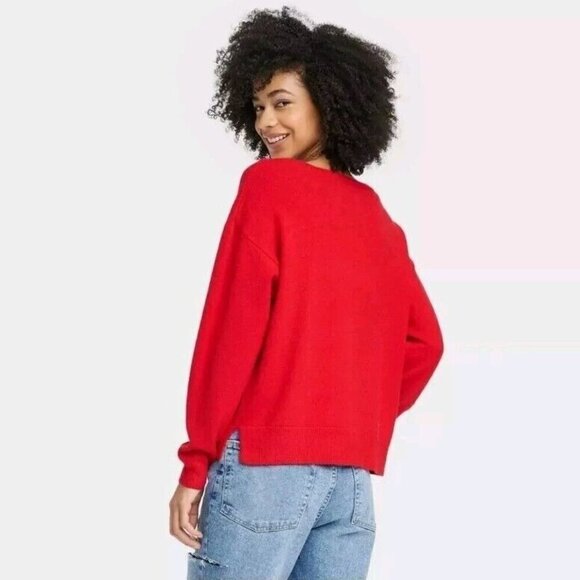 AMOUR Women's Graphic Sweater by Red 33 Degrees Size 2X NEW! - Picture 8 of 13